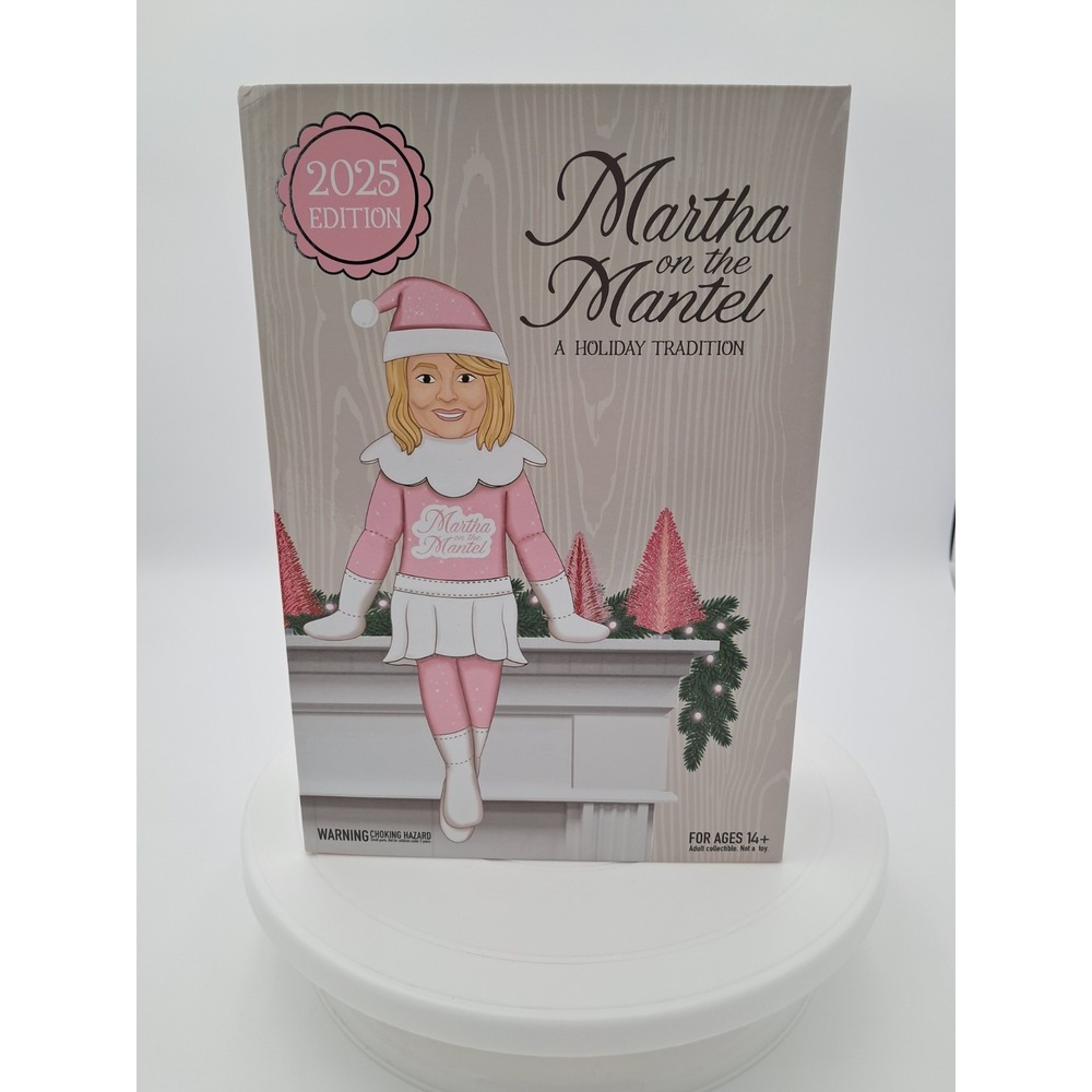 Martha Stewart Martha On The Mantel 2025 Edition New Holiday Figure Martha